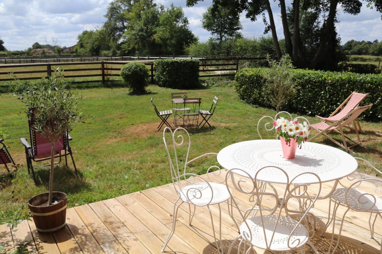 Manoir Du Taillis Bed and Breakfast Heugon Exteriör bild